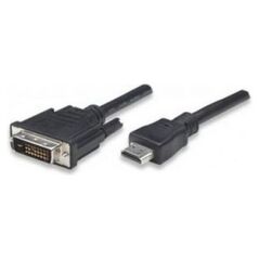Kabel Techly HDMI - DVI-D 3m czarny (ICOC-HDMI-D-030) 4865915 8057685304628