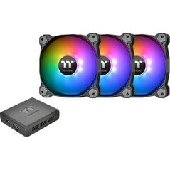 Wentylator Thermaltake  Pure Plus 12 RGB 3-pak + Hub (CL-F063-PL12SW-A) 4899690 841163000694