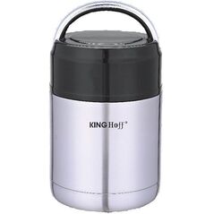 KingHoff Termos obiadowy KH-4375 0.8 l Srebrny 4907361 9082872437500