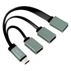 HUB USB LogiLink 3x USB-A 3.0 (UA0315) 4920825 4052792048728