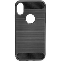 Etui Carbon iPhone Xs czarny /black 5021288 5901737927545
