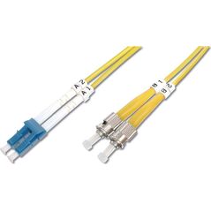Digitus Patchcord światłowodowy LC - ST, 9 / 125, OS1, 2m (DK-2931-02) 5302521 4016032249344
