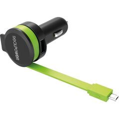 Ładowarka Realpower Jednoczęściowa 1x USB-A 2.4 A  (257635) 5522655 4040895005205