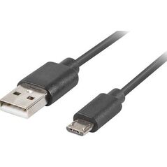 Kabel USB Lanberg USB-A - 1.8 m Czarny (CA-USBM-20CU-0018-BK) 5617785 5901969416367