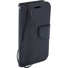 Etui portfel Fancy SAMSUNG GALAXY A40 czarne uniwersalny 6020411 5901737015495
