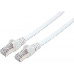 Intellinet Network Solutions Patchcord RJ45 S / FTP Cat6 0,5m LSOH dźwignie. biały (735254) 6118316 766623735254