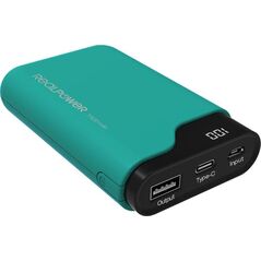 Powerbank Realpower PB-7500C 7500mAh Zielony 6152524 4040895004277