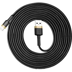 Kabel USB Baseus USB-A - Lightning 3 m Czarno-złoty (CALKLF-RV1) 6174341 6953156296329
