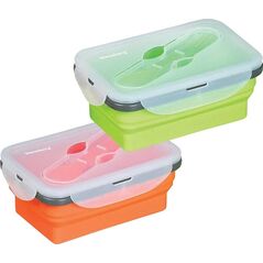 Klausberg SILIKONOWY SKŁADANY LUNCH BOX KLAUSBERG KB-7021 6312043 5902666610218