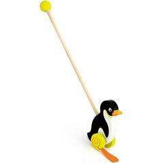 Viga Viga Toys Drewniany Pchacz Pingwin 6316759 6934510509620