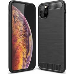 Etui Pancerne Carbon iPhone 11 PRO MAX czarne uniwersalny 6335055 5903657578418