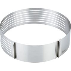 KingHoff OBRĘCZ DO TORTÓW 24-30cm OPASKA REGULOWANA KINGHOFF KH-1474 6342230 5908287214743