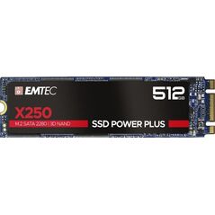 Dysk SSD Emtec X250 512GB M.2 2280 SATA III (ECSSD512GX250) 6353618 3126170170484