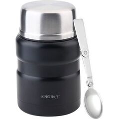 KingHoff Termos obiadowy KH-1459 0.5 l Czarny 6374943 5908287214590