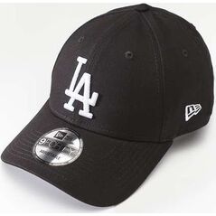 New Era LEAGUE ESSENTIALS 493 BLACK WHITE - - uniseks - czarny 6403019 885430014106