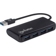 HUB USB Manhattan 4x USB-A 3.0 (164900) 6414740 766623164900