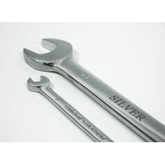 Silver ZESTAW KLUCZY PŁASKO-OCZKOWYCH Z GRZECHOTKĄ SILVER /8szt. EXSK-008-01 6415970 5907589361438