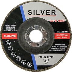 Silver ściernica listkowa 125mm P60 (10053) 6417998 5907589361629
