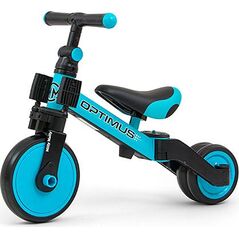 Rowerek biegowy Milly Mally Rowerek 3w1 Optimus Blue 6467177 5901761125078
