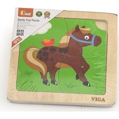 Viga Viga 51312 Puzzle na podkładce - Konik 6503244 6934510513122