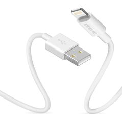 Kabel USB Dudao USB-A - Lightning 1 m Biały (52127) 6515909 6970379613757