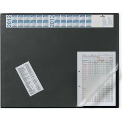 Durable DURABLE Schreibunterlage Vollsichtpl/Kalender 65x52cm schw 6525223 4005546713212