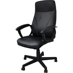 Krzesło biurowe Office Products Crete Czarne 6532926 5901503665336
