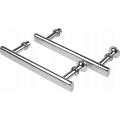 Deante DEANTE KOMPLET UCHWYTÓW DO DRZWI KABINY JASMIN, ROZSTAW 140MM // Ź.DEA.XKCJ1HC00 6630513 5908212066942