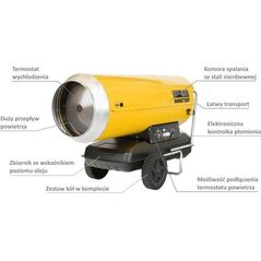 Master MASTER NAGRZEWNICA OLEJOWA B 360 BEZ ODPROWADZANIA SPALIN 111kW 4010.138 6681111 8053670890350