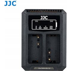 Ładowarka do aparatu JJC Podwójna Ładowarka Usb Do Panasonic Dmw-blc12 / Sigma Bp-51 / Leica Bp-dc12 6751476 6950291561930