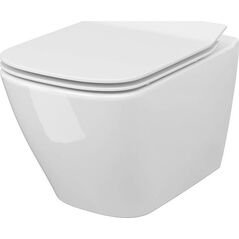 Miska WC Cersanit SET B220 City Square Clean On + deska Slim wolnoopadająca (S701-405-ECO) 6761909 5902115794971