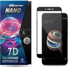 Crong Crong 7D Nano Flexible Glass - Szkło hybrydowe 9H na cały ekran Xiaomi Redmi 5A uniwersalny 6770576 5907731981019