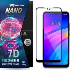 Crong Crong 7D Nano Flexible Glass - Szkło hybrydowe 9H na cały ekran Xiaomi Redmi 7 uniwersalny 6770578 5907731980999