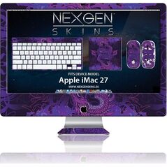 Nexgen Skins Zestaw skórek na obudowę z efektem 3D iMac 27 (Serpentine 3D) 6771072 758524874040
