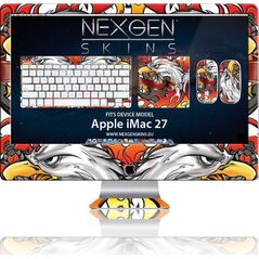 Nexgen Skins Zestaw skórek na obudowę z efektem 3D iMac 27 (Iron Eagle 3D) 6771074 758524874026