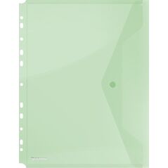 Donau Teczka kopertowa DONAU zatrzask, PP, A4, 200mikr., z europerforacją, zielona 6801872 5901498107781