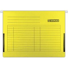 Donau Teczka zawieszkowa DONAU z boczkami, A4, 230gsm, żółta 6801883 9003106063819