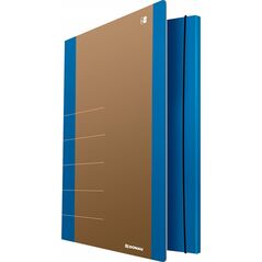 Donau Teczka z gumką DONAU Life, Karton, A4, 500gsm, 3-skrz., niebieski 6801897 5901503611722