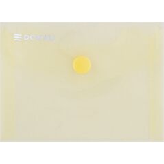 Donau Teczka kopertowa DONAU zatrzask, PP, A7, 180mikr., żółta 6801913 5901498048695