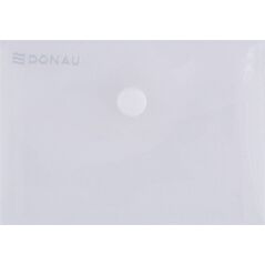 Donau Teczka kopertowa DONAU zatrzask, PP, A7, 180mikr., transparentna 6801917 5901498048572