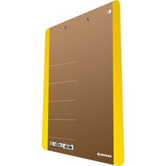 Donau Clipboard DONAU Life, karton, A4, z klipsem, żółty 6802111 5901503611562