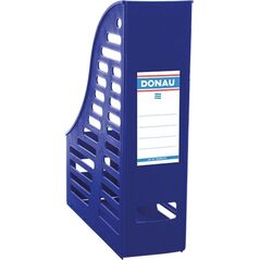 Donau Pojemnik ażurowy na dokumenty DONAU, PP, A4, składany, niebieski 6802217 5901498026655