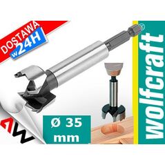 Wolfcraft Wiertło Forstnera 35/90 Wolfcraft 1 szt. 6870168 4006885331006