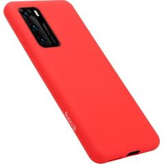 Crong Crong Color Cover etui plecki na Huawei P40 (czerwony) 6937620 5907731984799