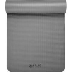 Gaiam Mata treningowa Essentials 183 cm x 61 cm x 1 cm szara 7094589 18713633217