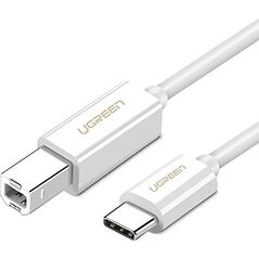 Ugreen Kabel USB C 1 m Biały 7344097 6957303845606