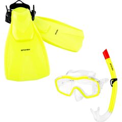 Spokey Zestaw do nurkowania dziecięcy: maska, fajka, płetwy 28-31 BOJKO Spokey 7367247 5902693282150