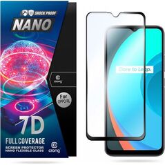 Crong Crong 7D Nano Flexible Glass - Szkło hybrydowe 9H na cały ekran OPPO realme C11 7377770 5907731985765