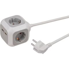 Brennenstuhl przedłużacz biurkowy kostka USB 7422422 3281851501015