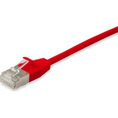 Equip Equip Patchkabel Cat6A S/FTP 2xRJ45 0.25m rot (SSTP) Slim 7467249 4015867209844